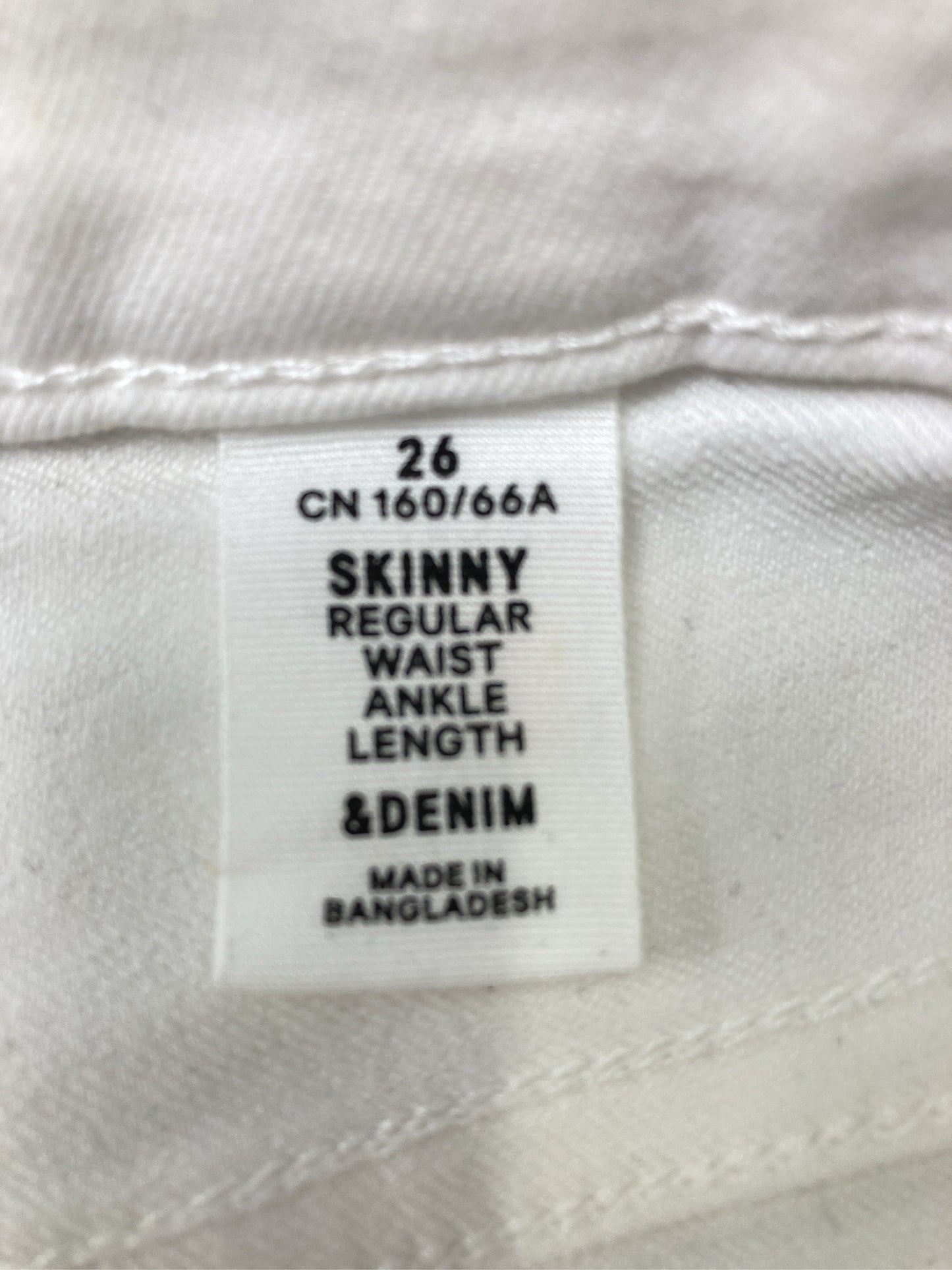 ＆ DENIM/アンドデニム/その他パンツ/パンツ/ホワイト/26