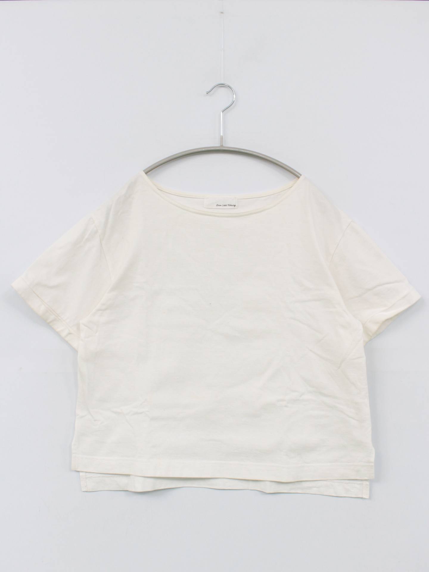 green label relaxing/グリーンレーベルリラクシング/Tシャツ/カットソー/トップス/ホワイト