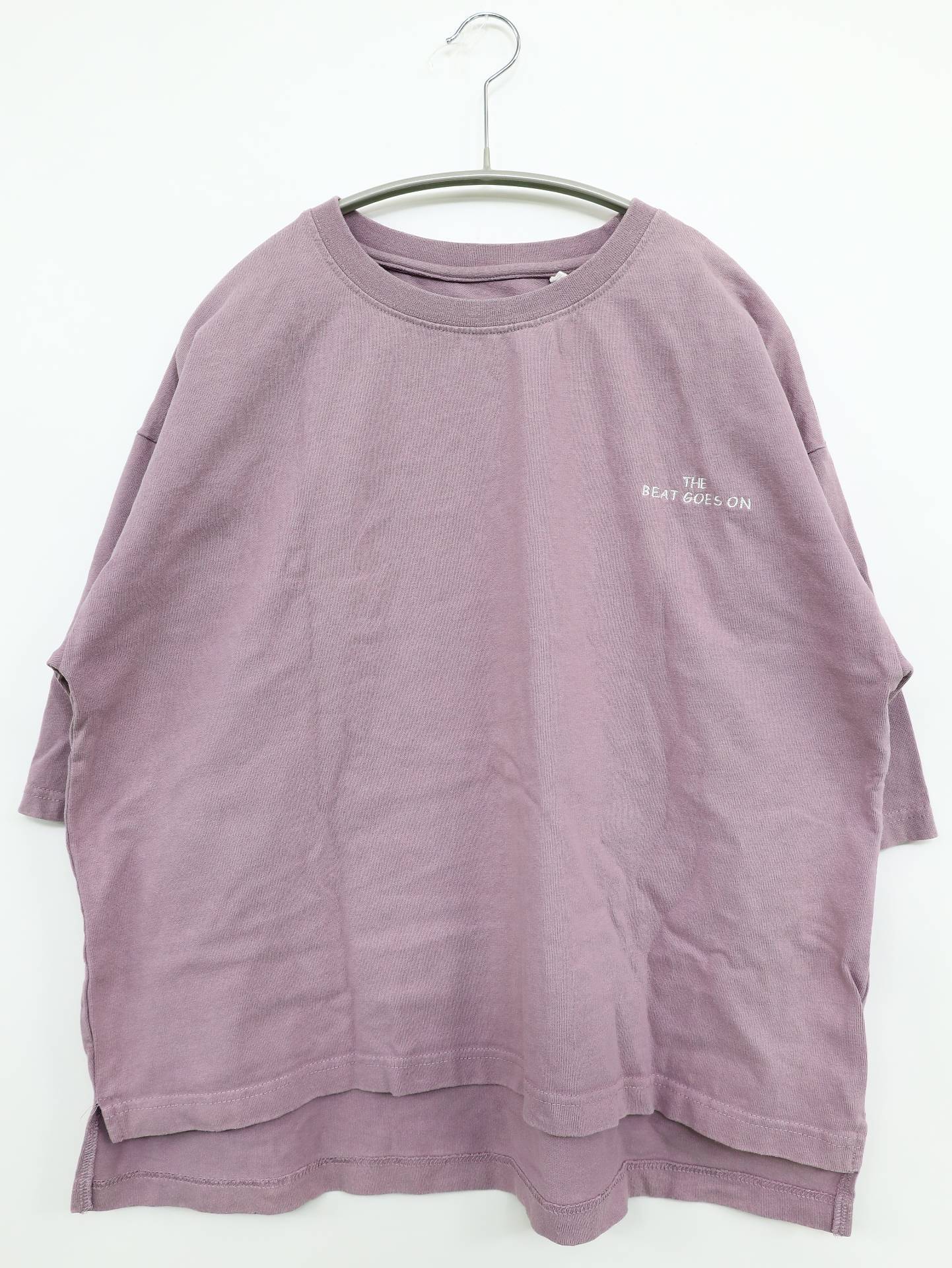 Tシャツ/カットソー/トップス/パープル/F