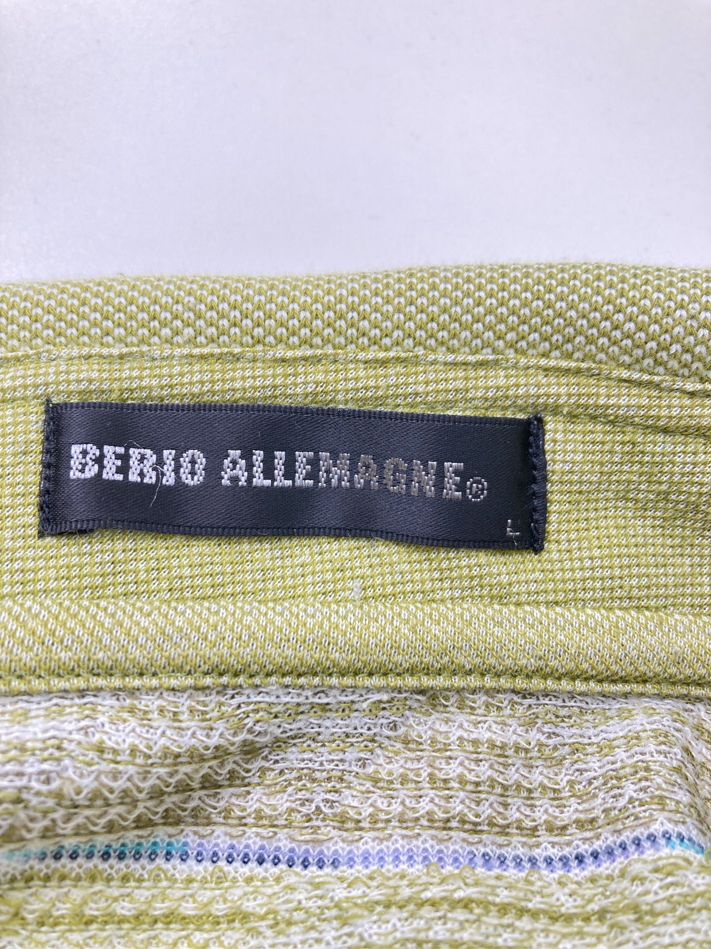 berio allemagne/ポロシャツ/トップス/ライトグリーン/L