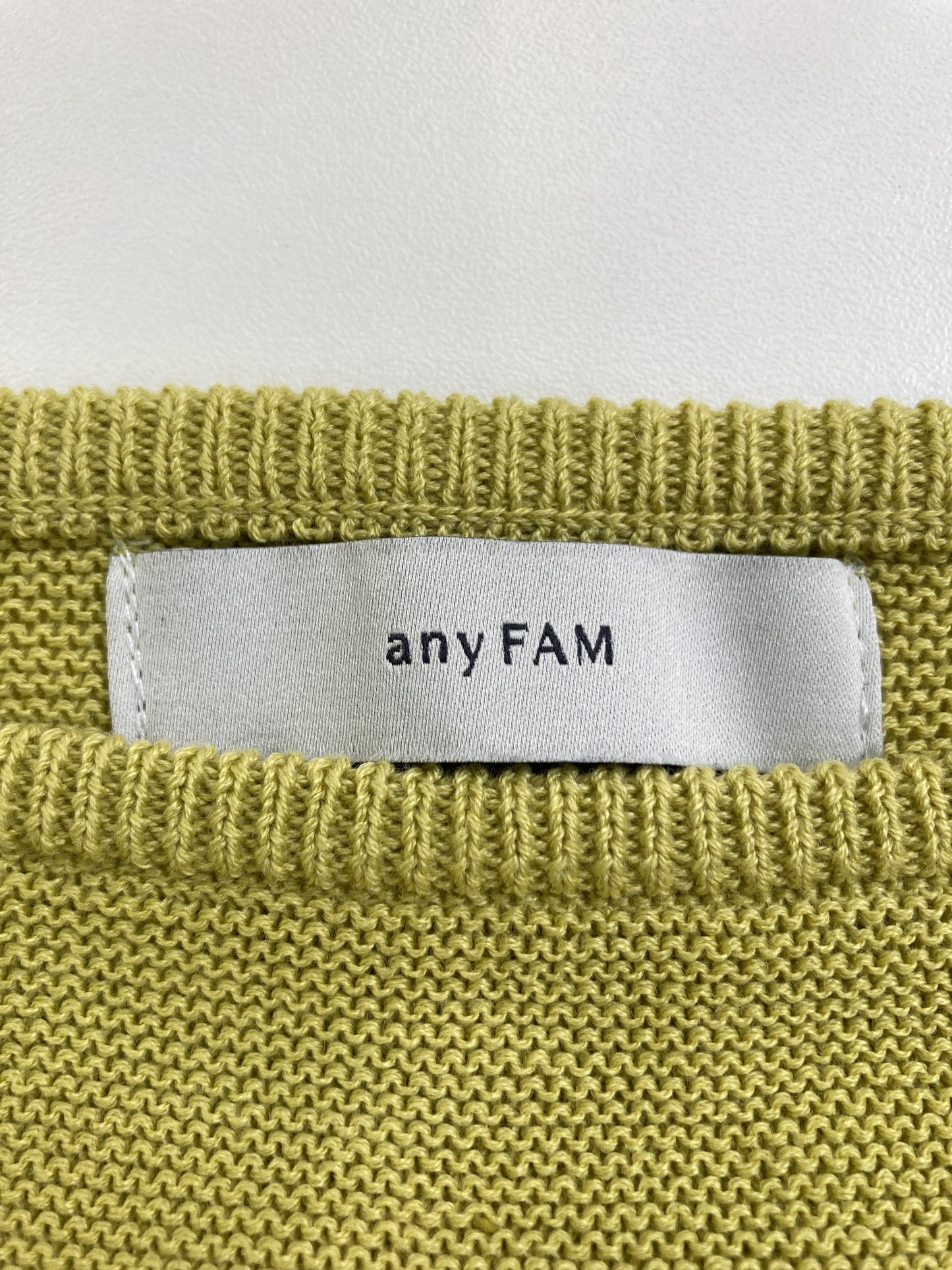 any FAM/その他トップス/トップス/イエロー/F