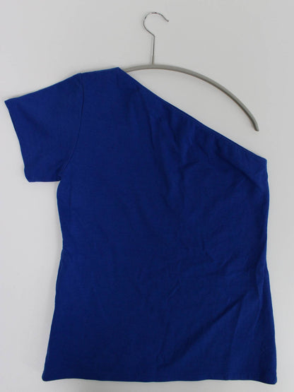 Tシャツ/カットソー/トップス/ブルー/表記無し