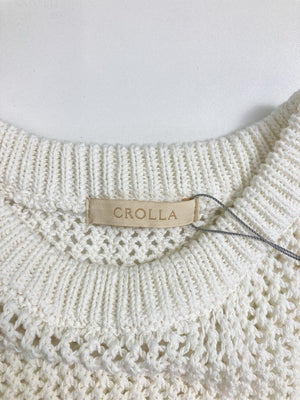 CROLLA/クローラ/ニット/セーター/トップス/ホワイト/38