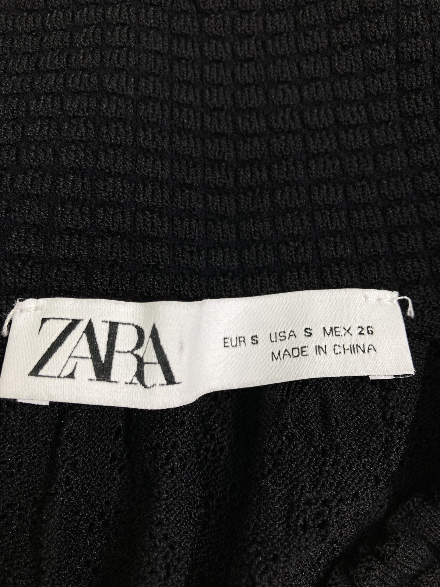 ZARA/ザラ/シャツ/ブラウス/トップス/ブラック/S
