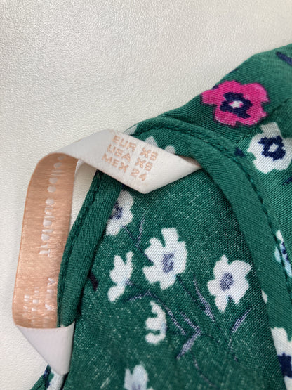 ZARA/ザラ/シャツ/ブラウス/トップス/グリーン/XS
