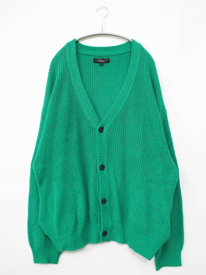 Beno/ビーノ/ニット/セーター/トップス/グリーン/LL