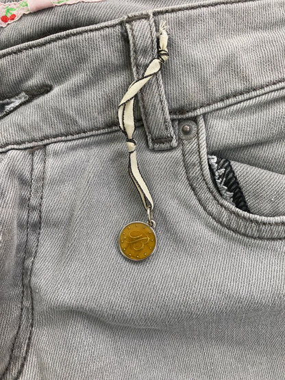 Bonpoint/デニムパンツ/パンツ/グレー/M