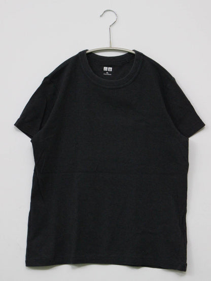 UNIQLO/Tシャツ/カットソー/トップス/ブラック/XL