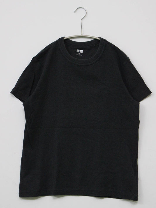 UNIQLO/Tシャツ/カットソー/トップス/ブラック/XL