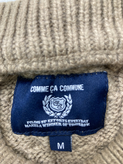 COMME CA COMMUNE/ニット/セーター/トップス/ベージュ/M