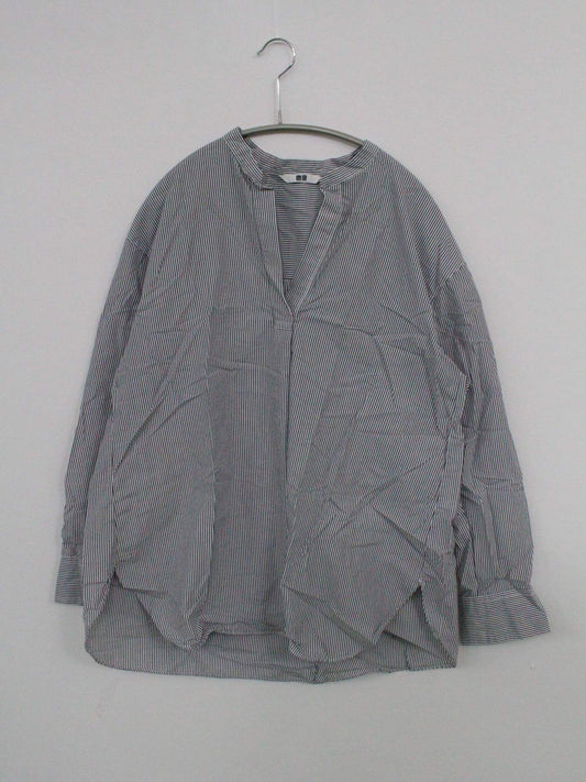 UNIQLO/ユニクロ/シャツ/ブラウス/トップス/グレー/M