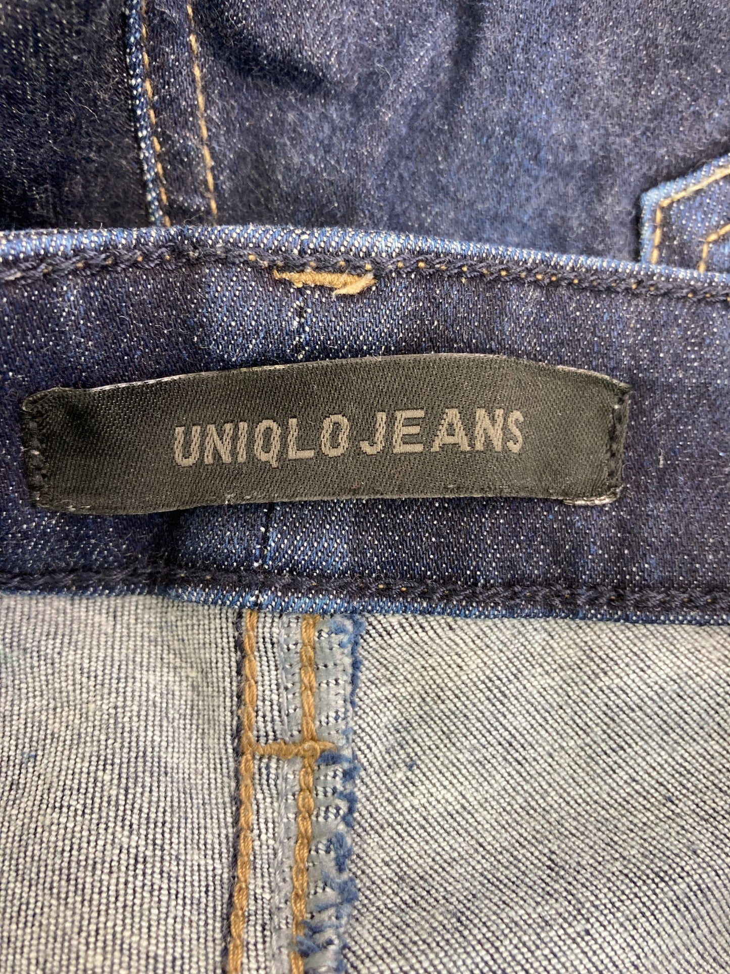 UNIQLO/ユニクロ/デニムパンツ/パンツ/ネイビー/25(63.5cm)
