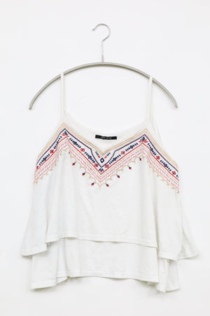 One Way/ワンウェイ/キャミソール/トップス/ホワイト/M