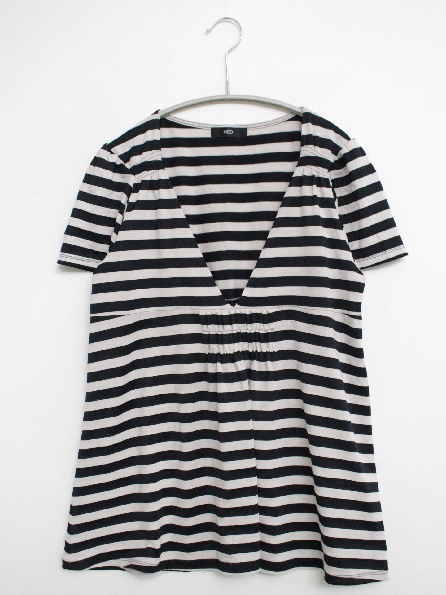 INED/Tシャツ/カットソー/トップス/ブラック/9