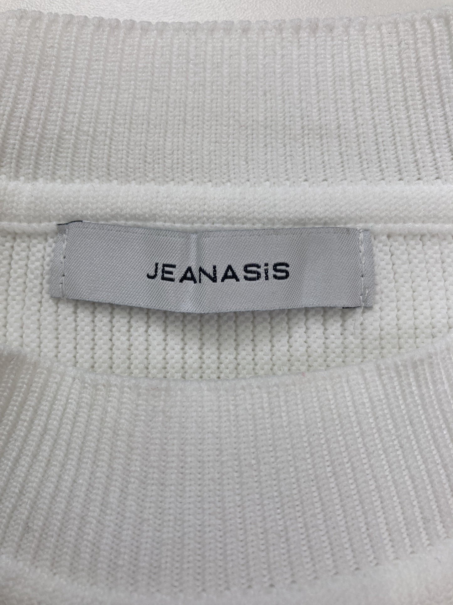 JEANASIS/ジーナシス/Tシャツ/カットソー/トップス/ホワイト/F