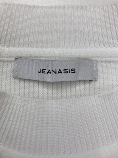 JEANASIS/ジーナシス/Tシャツ/カットソー/トップス/ホワイト/F