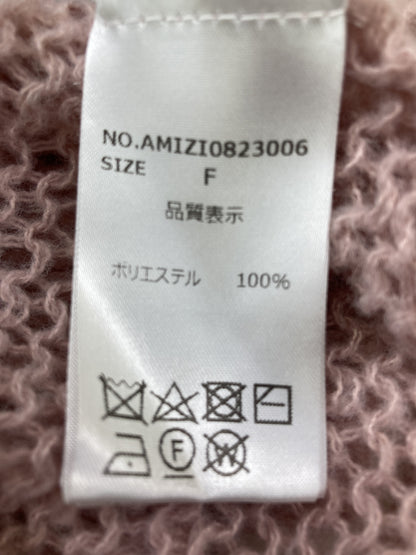 AUNT MARIE'S/アントマリーズ/ニット/セーター/トップス/ピンク/F