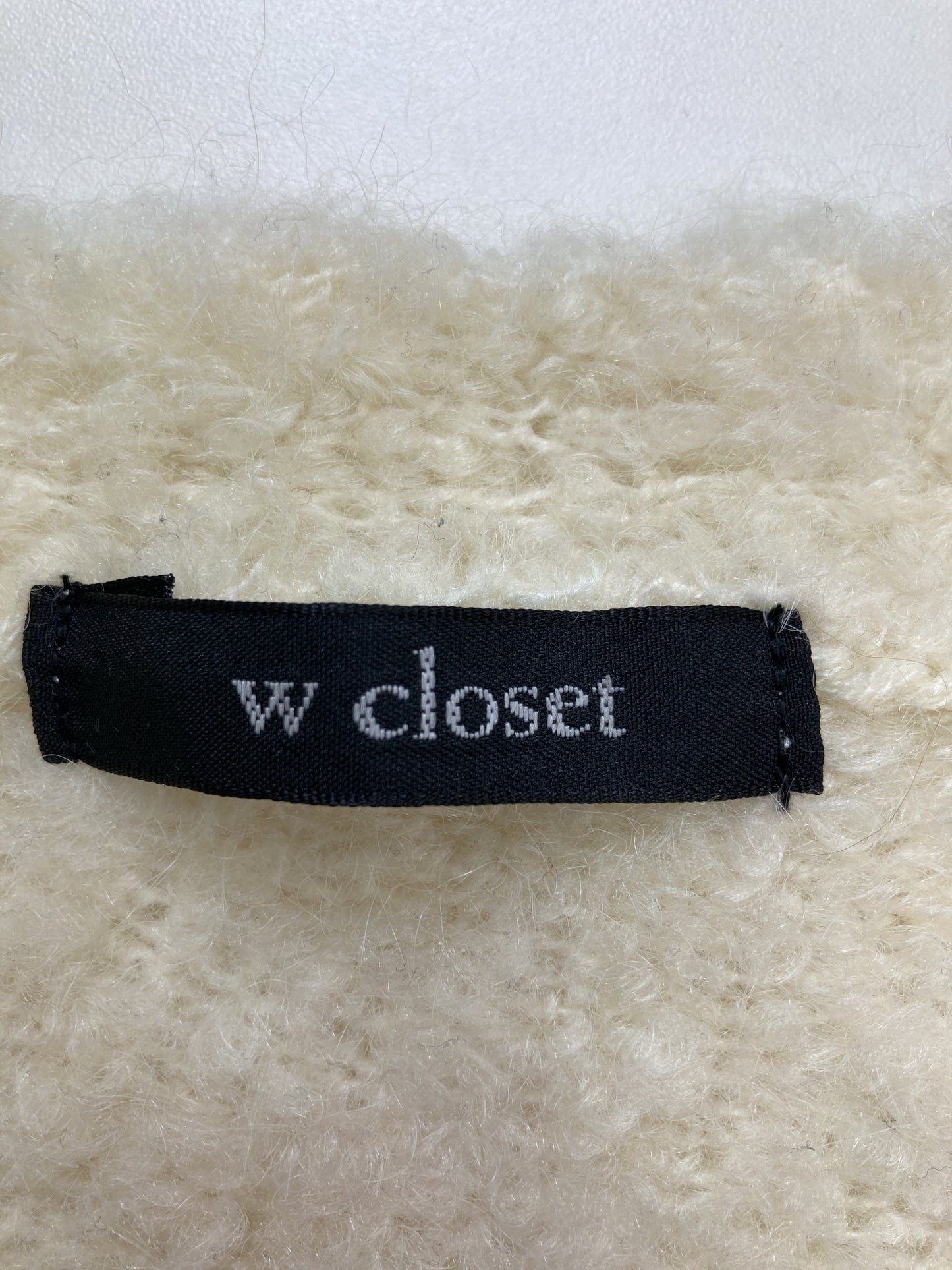 w closet/ダブルクローゼット/カーディガン/ボレロ/トップス/ホワイト/F