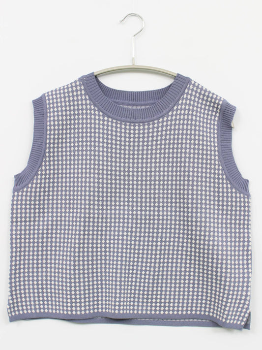 Alia/ベスト/トップス/スカイブルー/F