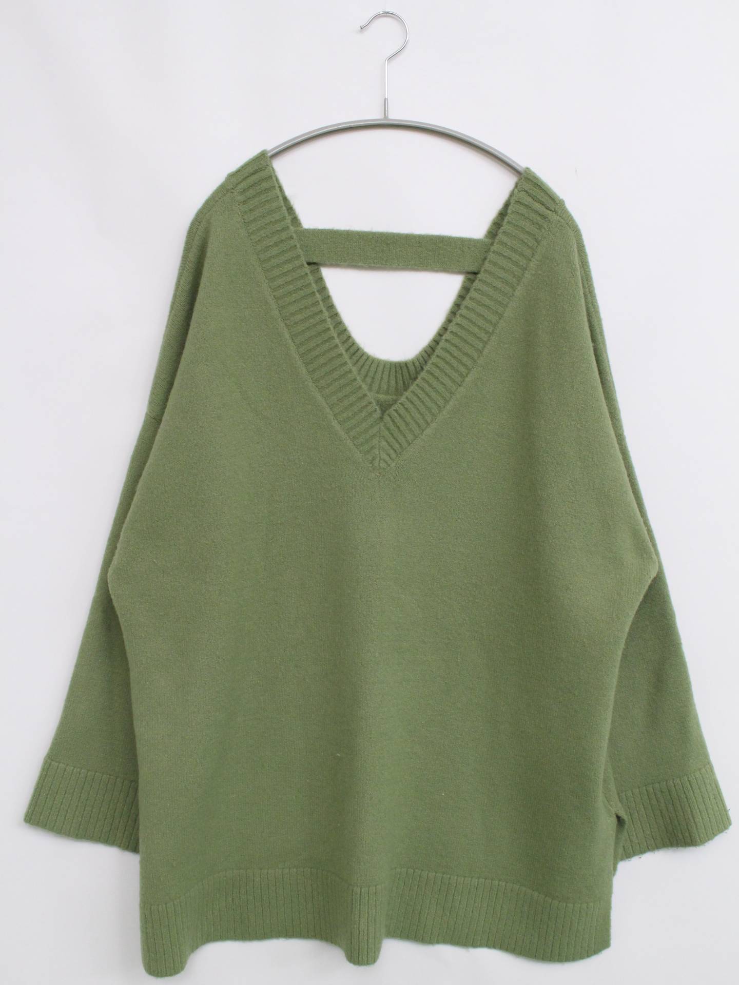 MAJESTIC LEGON/マジェスティックレゴン/ニット/セーター/トップス/グリーン