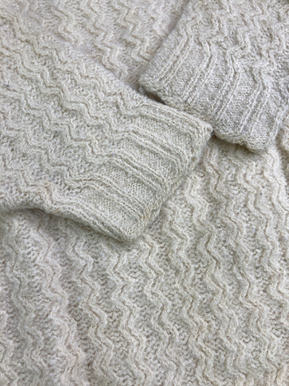 TINDRA/ニット/セーター/トップス/ホワイト/XL