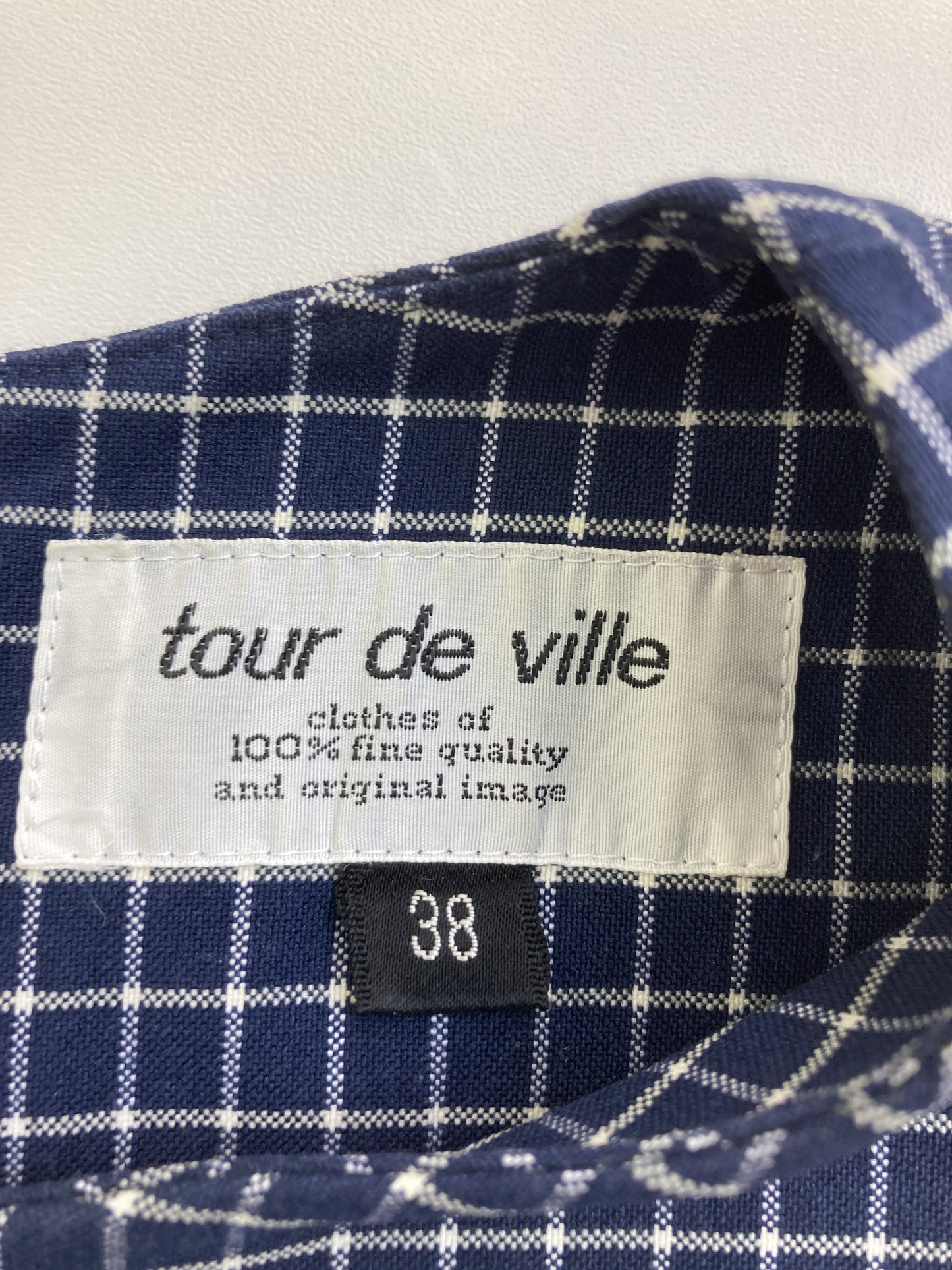 tour de ville/ワンピース/ワンピース/ドレス/ネイビー/38