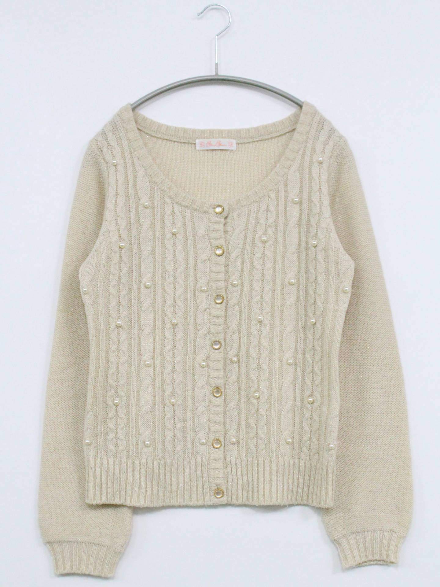 カーディガン/ボレロ/トップス/ベージュ/M