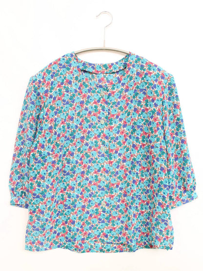 Tシャツ/カットソー/トップス/スカイブルー