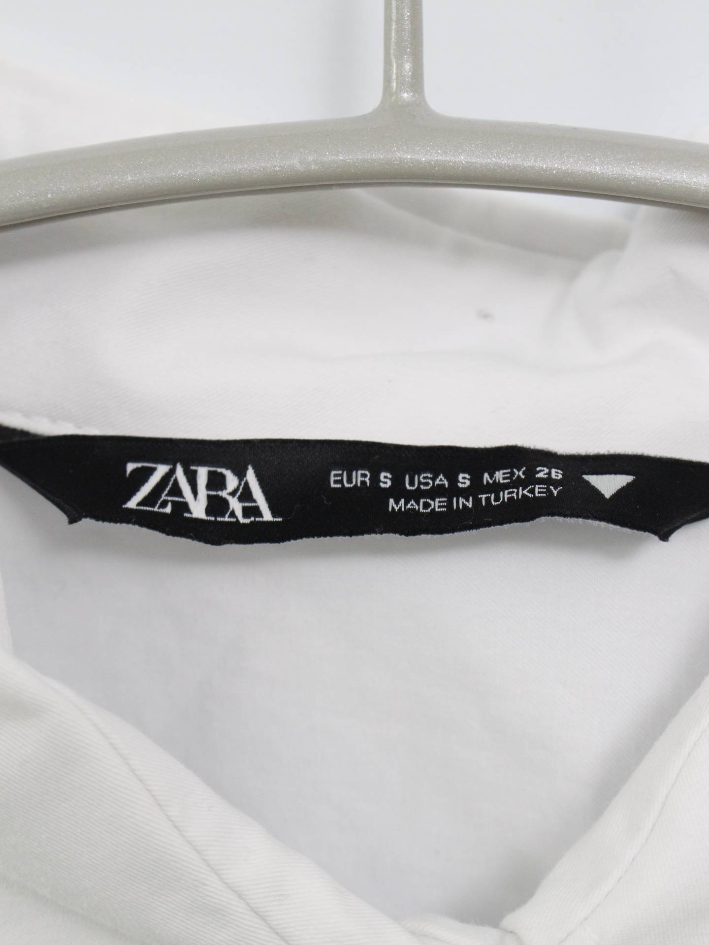 ZARA/ザラ/シャツ/ブラウス/トップス/ホワイト/S