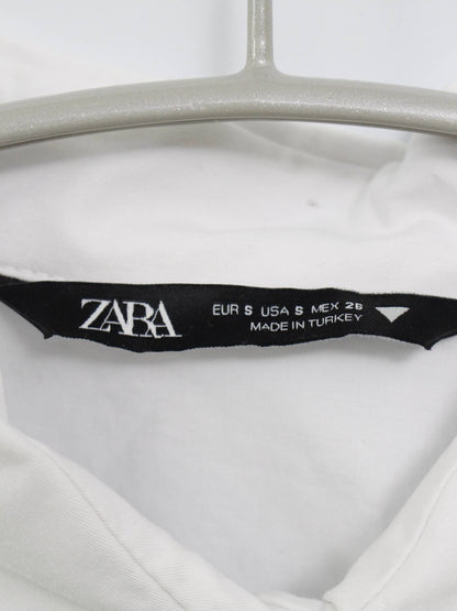 ZARA/ザラ/シャツ/ブラウス/トップス/ホワイト/S
