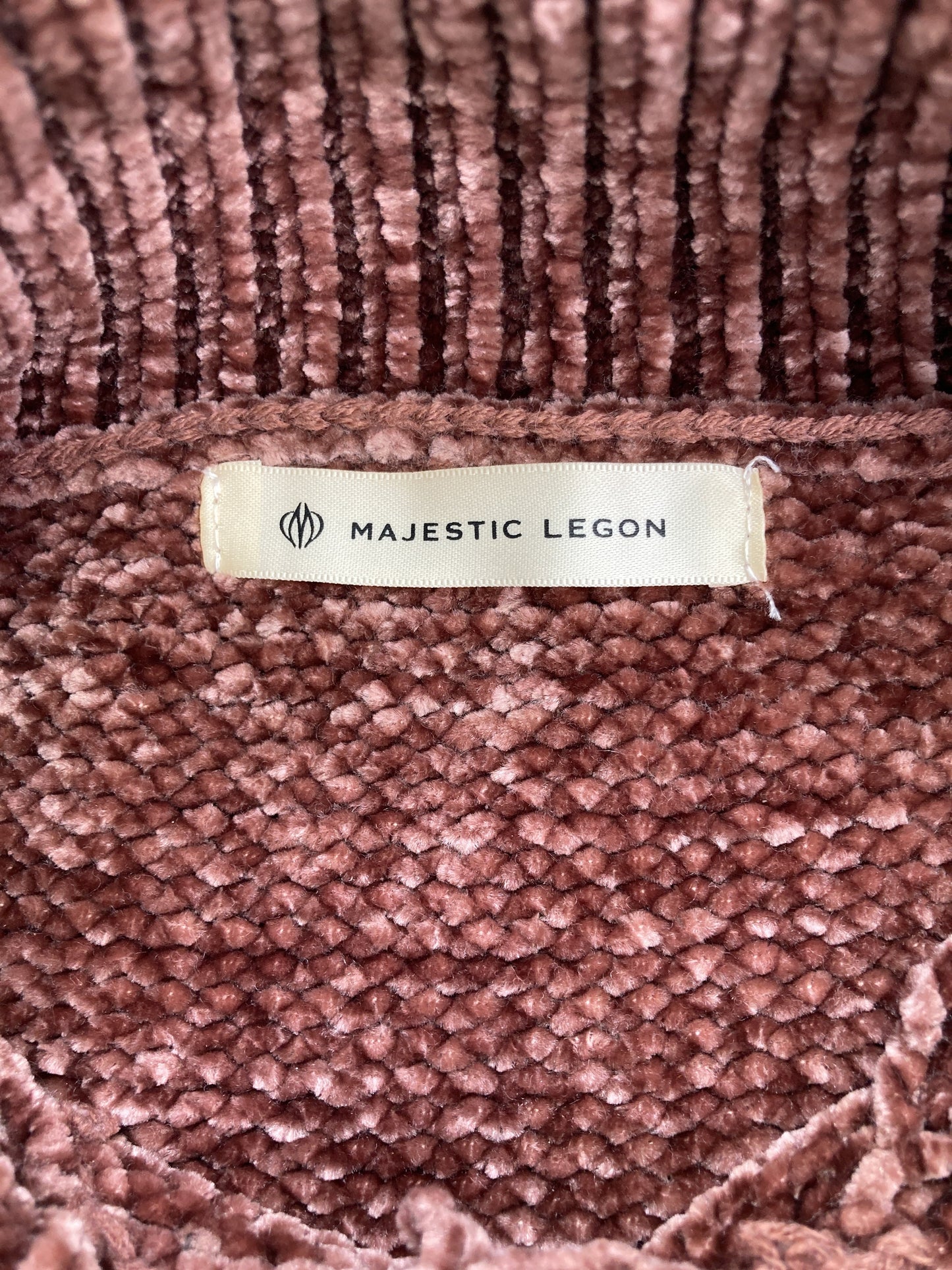 MAJESTIC LEGON/マジェスティックレゴン/ニット/セーター/トップス/ブラウン/M