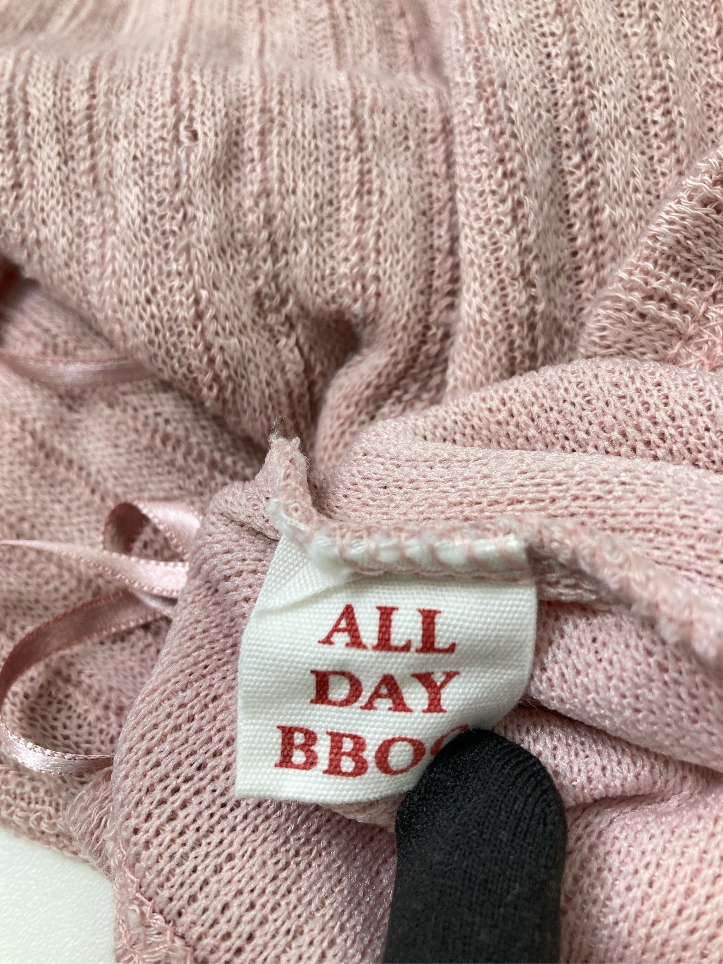 ALL DAY BBOO/オールデイプー/ニット/セーター/トップス/ピンク