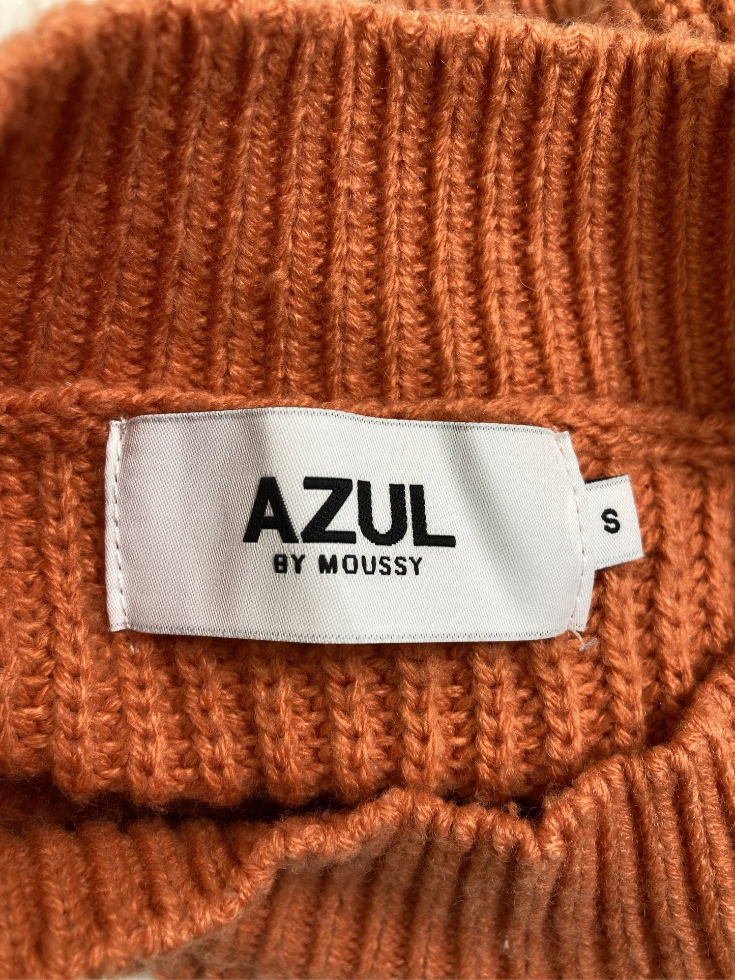 AZUL by MOUSSY/アズールバイマウジー/ニット/セーター/トップス/オレンジ/S
