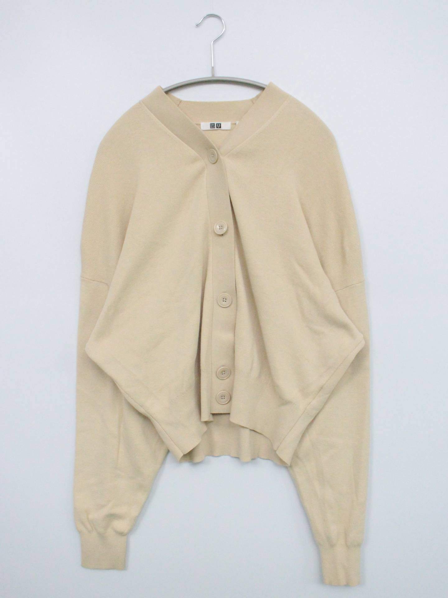 UNIQLO U/ユニクロユー/カーディガン/ボレロ/トップス/ベージュ/XL