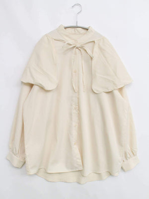 raffime/ラフィミー/シャツ/ブラウス/トップス/アイボリー/F