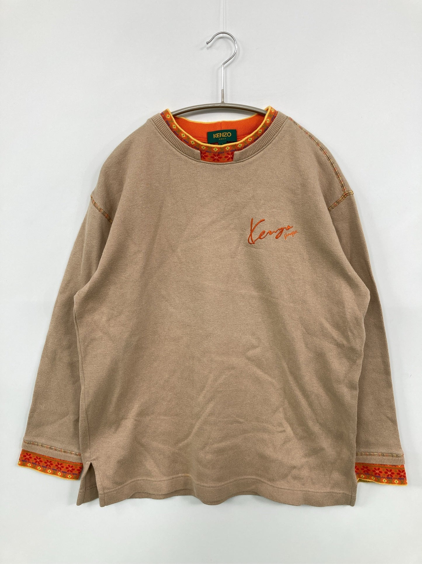KENZO/ケンゾー/Tシャツ/カットソー/トップス/ベージュ/1