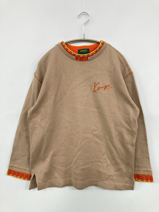 KENZO/ケンゾー/Tシャツ/カットソー/トップス/ベージュ/1