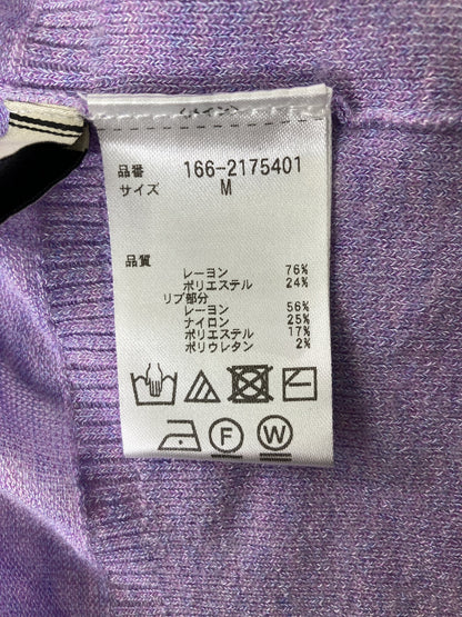 N./カーディガン/ボレロ/トップス/パープル/M