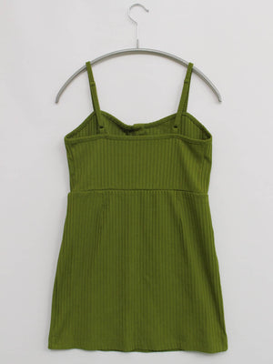 SLY/スライ/キャミソール/トップス/カーキ/FREE