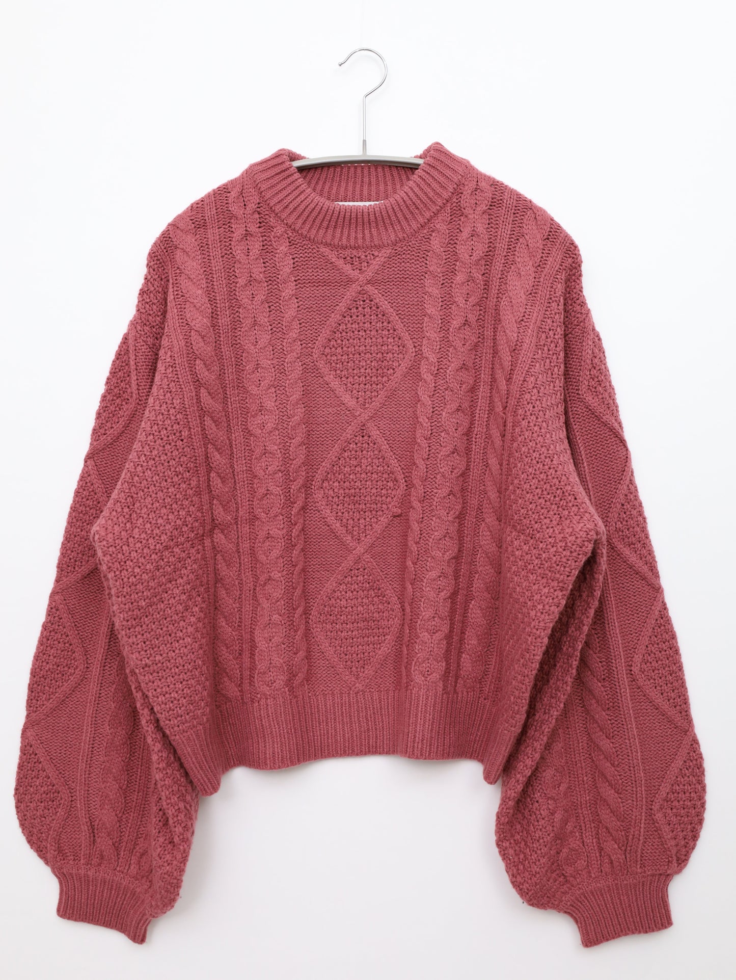 SPINNS/スピンズ/ニット/セーター/トップス/ピンク