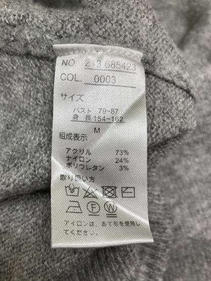 Flow and fixture/ニット/セーター/トップス/グレー/M