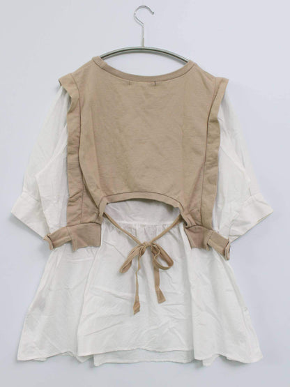 w closet/ダブルクローゼット/シャツ/ブラウス/トップス/ベージュ/F