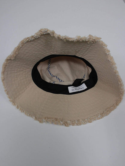 Chapeaud'O/バケットハット/帽子/ベージュ/57.5cm