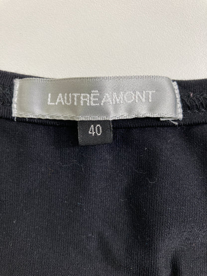 LAUTREAMONT/Tシャツ/カットソー/トップス/ブラック/40