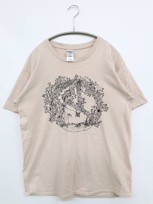 GILDAN/Tシャツ/カットソー/トップス/ベージュ/M