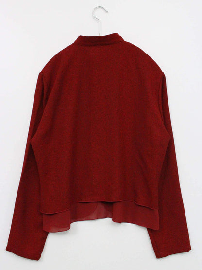 LA FEMME/カーディガン/ボレロ/トップス/レッド