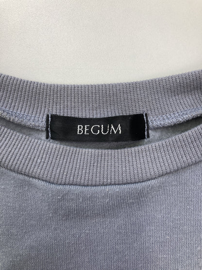 BEGUM/スウェット/トップス/グレー/M