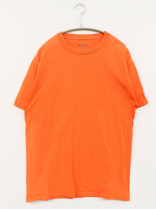 Champion/Tシャツ/カットソー/トップス/オレンジ/L