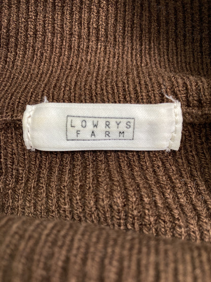 LOWRYS FARM/ローリーズファーム/ニット/セーター/トップス/ブラウン/F