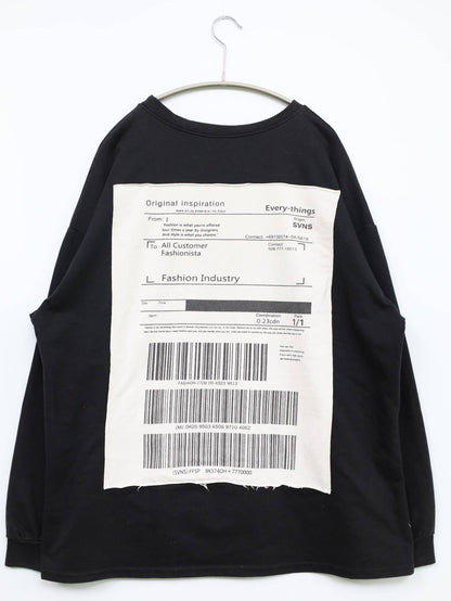 Tシャツ/カットソー/トップス/ブラック